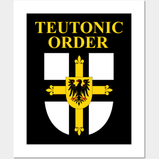 Teutonic Order European Knight Heraldry Posters and Art